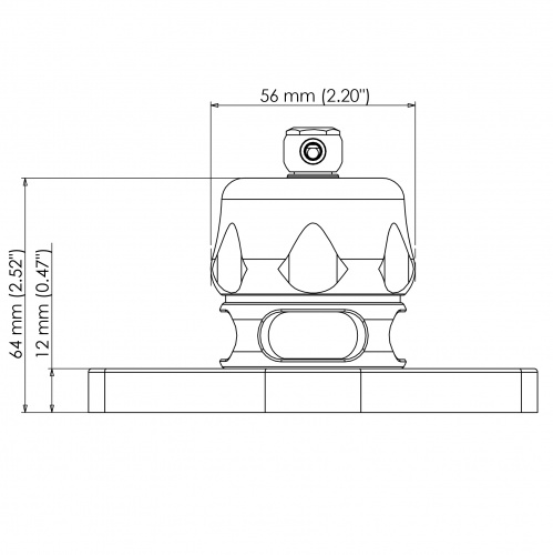 Turbosmart Vee Port Pro Measurements