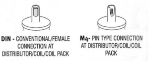 Magnecor M4 and DIN Connection for Coil leads