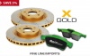 Brake Kit - Street Series X-GOLD and Street Performance Brake Pads (2x DBA784X + DB1199SP)