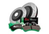 Brake Kit - 4000 Series T3 Slotted and Street Performance Brake Pads (2x DBA42165S + DB9022SP)