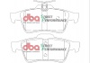 Brake Kit - 4000 Series T3 Slotted and Street Performance Brake Pads (2x DBA42957S + DB2176SP)