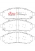 Brake Kit - 4000 Series T3 Slotted and Xtreme Performance Brake Pads (2x DBA42312S + DB1835XP)