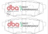 Brake Kit - Street Series T2 Slotted and Street Performance Brake Pads (2x DBA2659S-10 + DB1789SP)