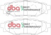 Brake Kit - Street Series T2 Slotted and Street Performance Brake Pads (2x DBA2659S-10 + DB1803SP)