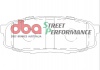 Brake Kit - Street Series T2 Slotted and Street Performance Brake Pads (2x DBA2723S + DB1857SP)