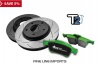 Brake Kit - Street Series T2 Slotted and Street Performance Brake Pads (2x DBA2308S + DB1696SP)