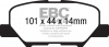 EBC DPX2171 standaard Remblokken