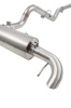 ESFB21VKCS 3 inch Cat-Back System with Varex Muffler, 304 Stainless Steel - Ford Bronco 2021-On