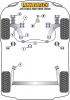 Front Anti Roll Bar Link Bush Kit - Diagr. REF: 4