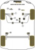 Front Arm Front Bush - Diagr. REF: 1