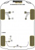 Front Arm Front Bush - Diagr. REF: 1