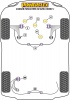 Front Arm Front Bush, Camber Adjustable - Diagr. REF: 1