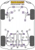 Front Arm Rear Bush - Caster Adjust - Diagr. REF: 2