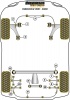 Front Arm Rear Bush - Caster Adjust - Diagr. REF: 2