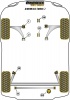 Front Engine Mounting Insert - Diagr. REF: 20