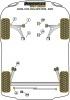 Front Engine Mounting Insert - Diagr. REF: 20