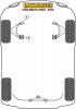 Front Lower Arm Front Bush - Diagr. REF: 1