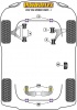 Front Lower Arm Front Bush - Diagr. REF: 1