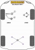 Front Lower Comp Link Inc Bush Kit  - Diagr. REF: 2