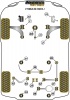 Front Lower Engine Mount Hybrid Bush (Large) - Track/MSport - Diagr. REF: 30