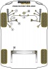 Front Lower Shock Mount - Diagr. REF: 1