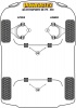 Front Lower Wishbone Bush - Diagr. REF: 1