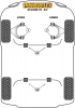 Front Lower Wishbone Bush - Diagr. REF: 1