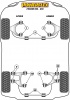 Front Lower Wishbone Bush - Diagr. REF: 2