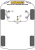 Front Lower Wishbone Bush - Diagr. REF: 1