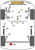 Front Lower Wishbone Bush - Diagr. REF: 1