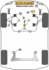 Front Lower Wishbone Bush - Diagr. REF: 1