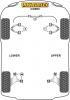 Front Lower Wishbone Bush - Diagr. REF: 2