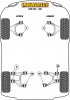 Front Lower Wishbone Bush - Diagr. REF: 2