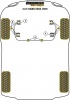 Front Lower Wishbone Bush - Diagr. REF: 1