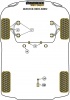 Front Lower Wishbone Bush - Diagr. REF: 1