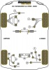 Front Lower Wishbone Front Bush - Diagr. REF: 1