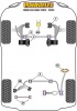 Front Lower Wishbone Rear Bush - Diagr. REF: 2