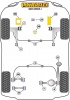 Front Lower Wishbone Rear Bush - Diagr. REF: 2