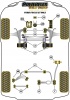 Front Lower Wishbone Rear Bush - Diagr. REF: 2