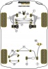 Front Lower Wishbone Rear Bush - Diagr. REF: 2