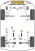 Front Outer Track Control Arm Bush - Diagr. REF: 1