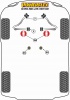 Front Radius Arm To Chassis Bush - Diagr. REF: 1