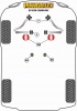 Front Radius Arm To Chassis Bush Caster Adj - Diagr. REF: 1