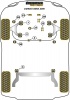 Front Subframe Bush - Diagr. REF: 30