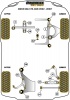 Front Subframe Mount Insert - Diagr. REF: 20