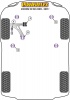 Front Subframe Mounting Bush - Diagr. REF: 5