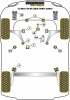 Front Subframe Rear Bush - Diagr. REF: 24