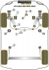 Front Subframe Rear Bush - Diagr. REF: 24