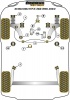 Front Subframe Rear Bush - Diagr. REF: 24