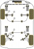 Front Top Shock Absorber Mount - Diagr. REF: 4